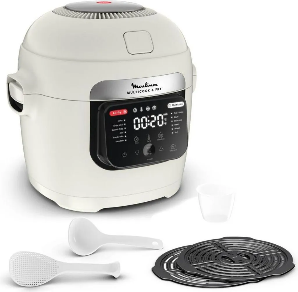 Multicuiseur Moulinex Multicook & Fry MZ7311F0 6L 1200W Beige Airfryer