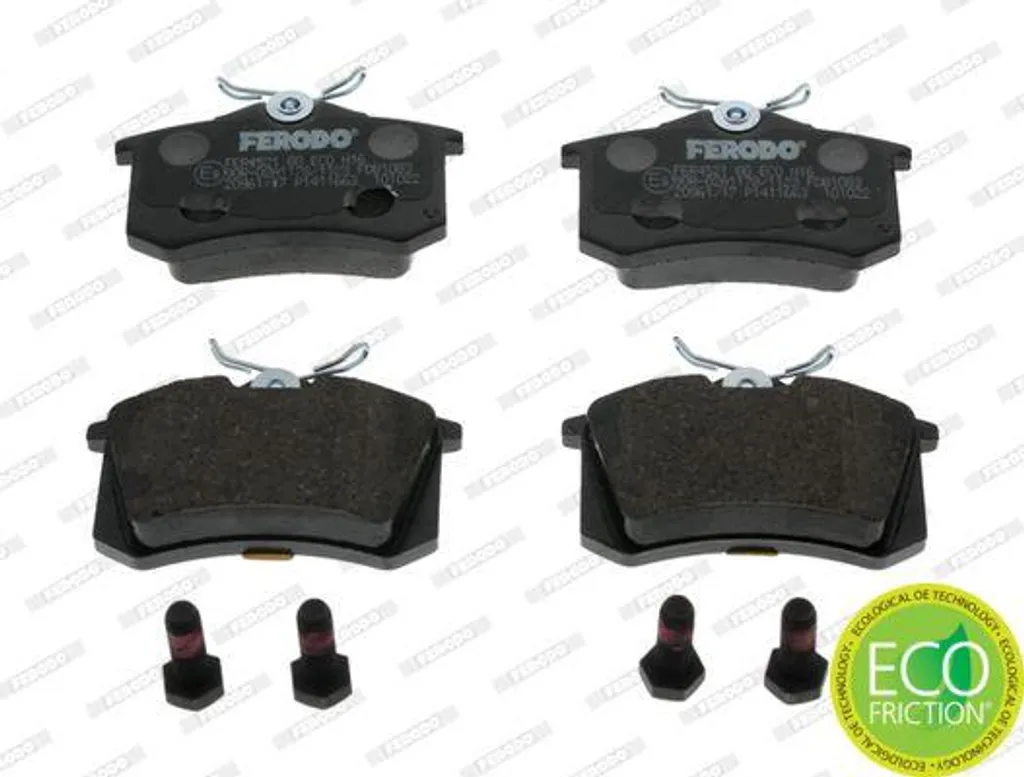 Plaquettes FERODO FDB1083 Haute Résistance pour Expert, Jumpy et Berlingo