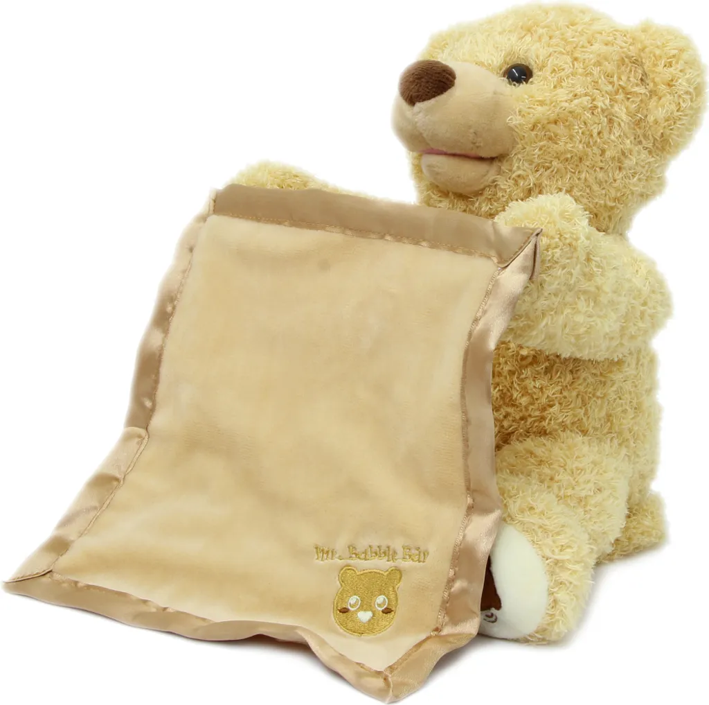 Mr. Babble Bear Jamara : Peluche Interactive Brune aux Fonctions Audio - 7