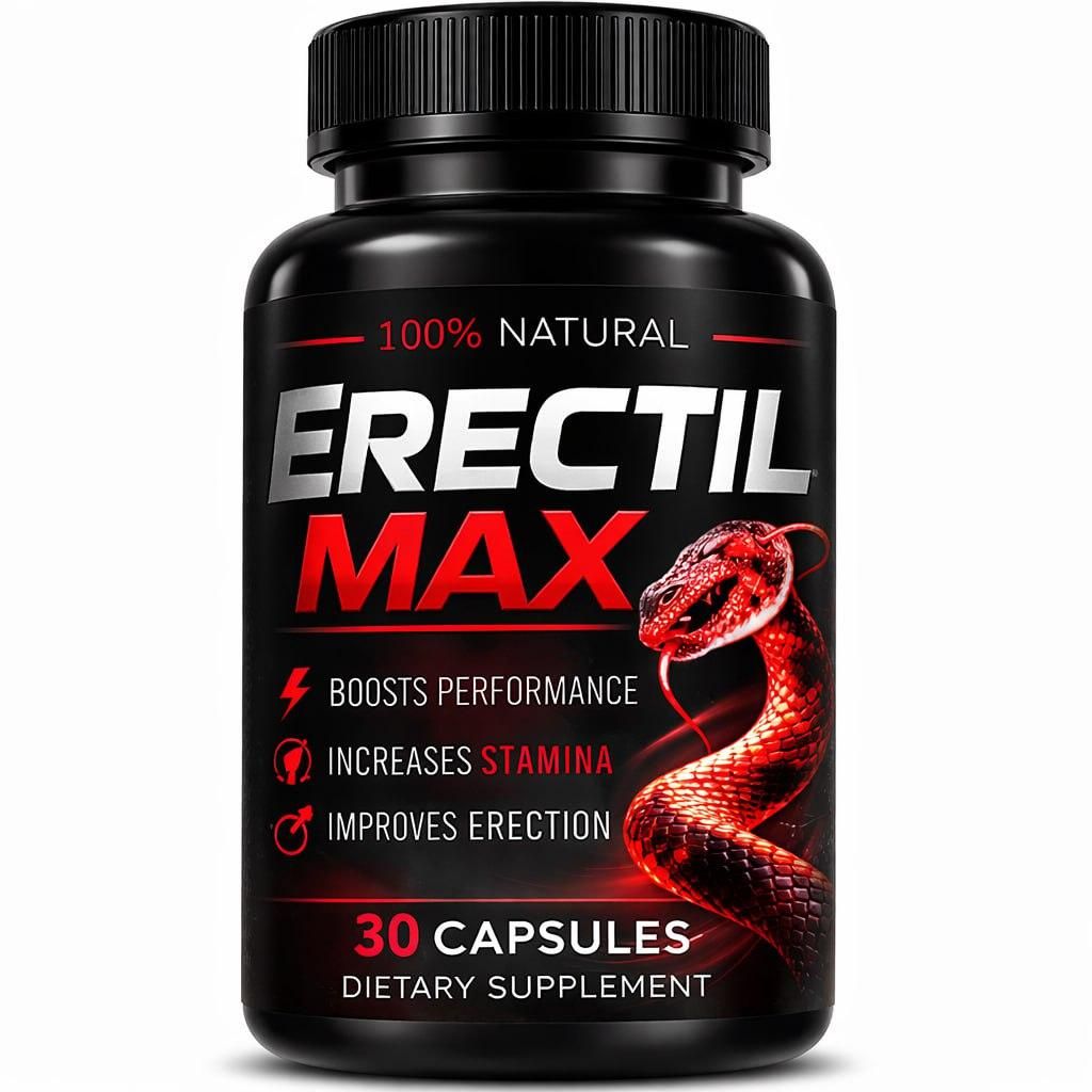 Erectil Max – kapsuly na podporu mužskej vitality a Obrázok produktu 