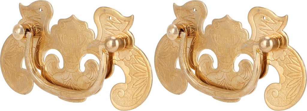 2 Sets Retro -Griff Batshape Antique M?bel Hardware fr Holzschranktr