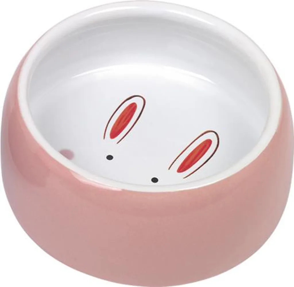 Ciotola Rosa Nobby in Ceramica 0,25l per Roditori - Casa Dolce Casa