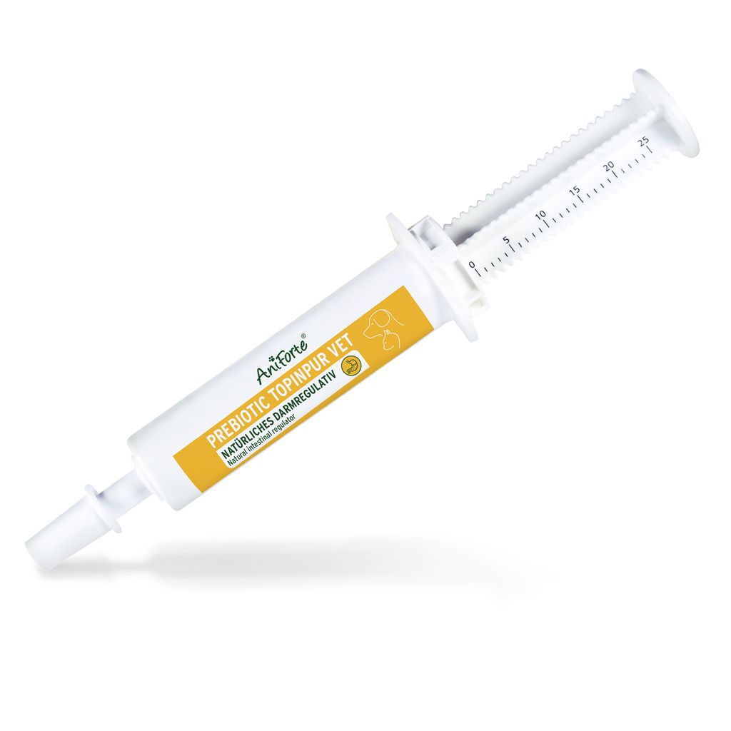 AniForte Prebiotic TopinPur VET für Hund & Katze 30 ml - Präbiotische Darmregulativ im praktischen Applikator, 100 % natürlich aus Topinambur & ...