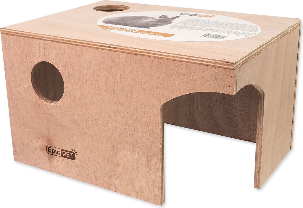Domeček Epic Pet dřevěný XL 35cm Obrázek produktu 