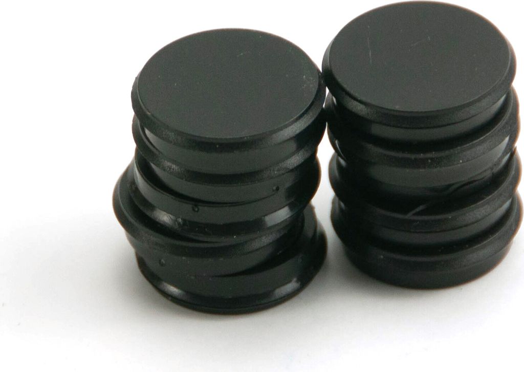Haftmagnet Metall Kunststoff 24mm TG 300 g schwarz VE=10 Stück