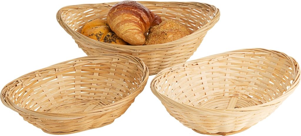 CONTACTO Bambuskorb, Höhe: 60 mm, Länge: 160 mm, Breite: Produktbild 