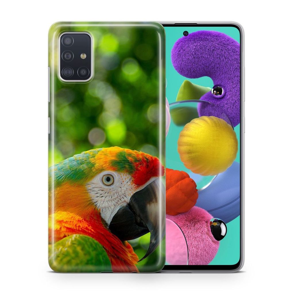 Handyhülle Schutzhülle für Nokia X100 Case Cover Tasche Bumper Etuis TPU, Modell:Nokia X100, Motiv auswählen:Papagei
