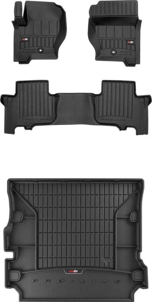 FROGUM 3D Gummimatten und Kofferraummatte für Land Rover Discovery III