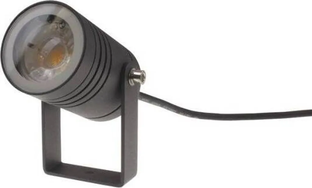 Spot extérieur orientable NAVY avec piquet de sol anthracite IP65 - 6