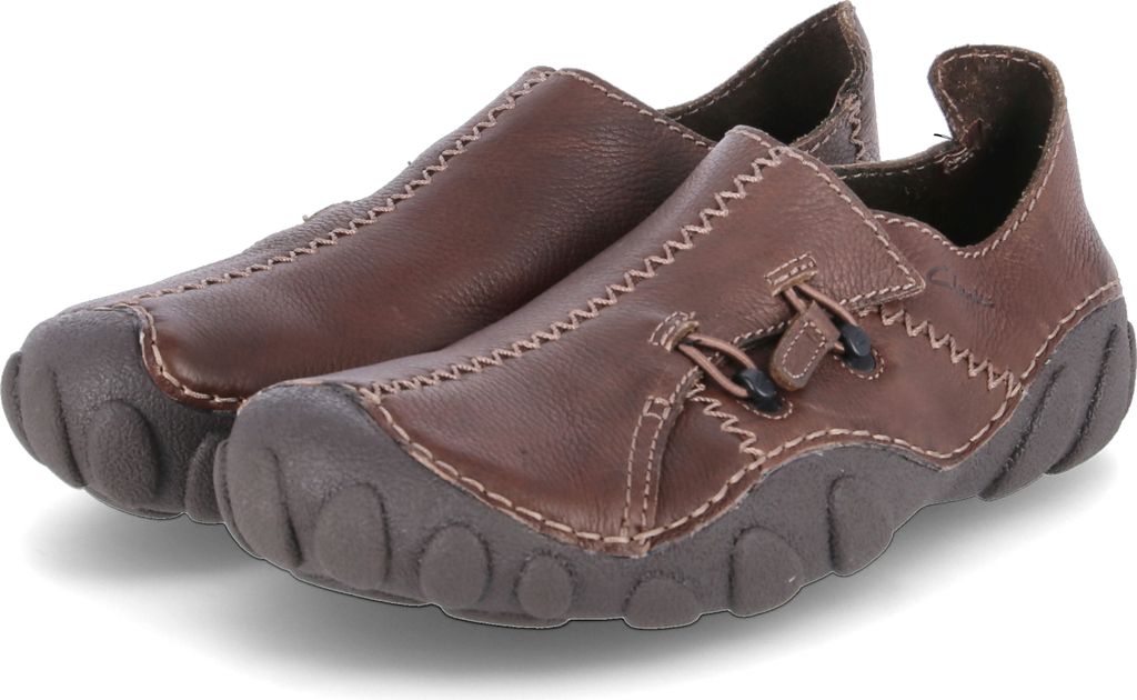 Clarks Straßenslipper in braun, Gr. 11.5