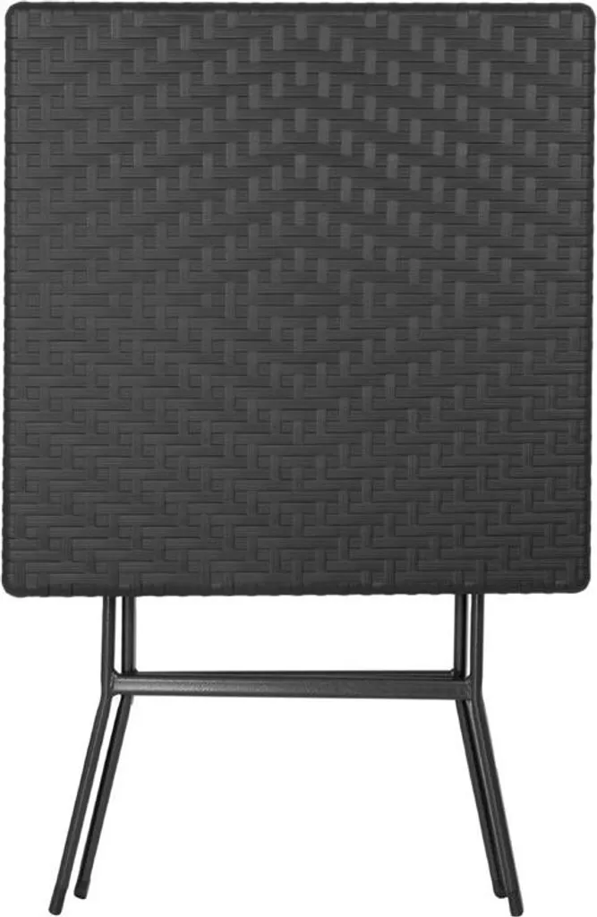 Table pliante noire Bolero : la solution solide pour petits espaces - 3