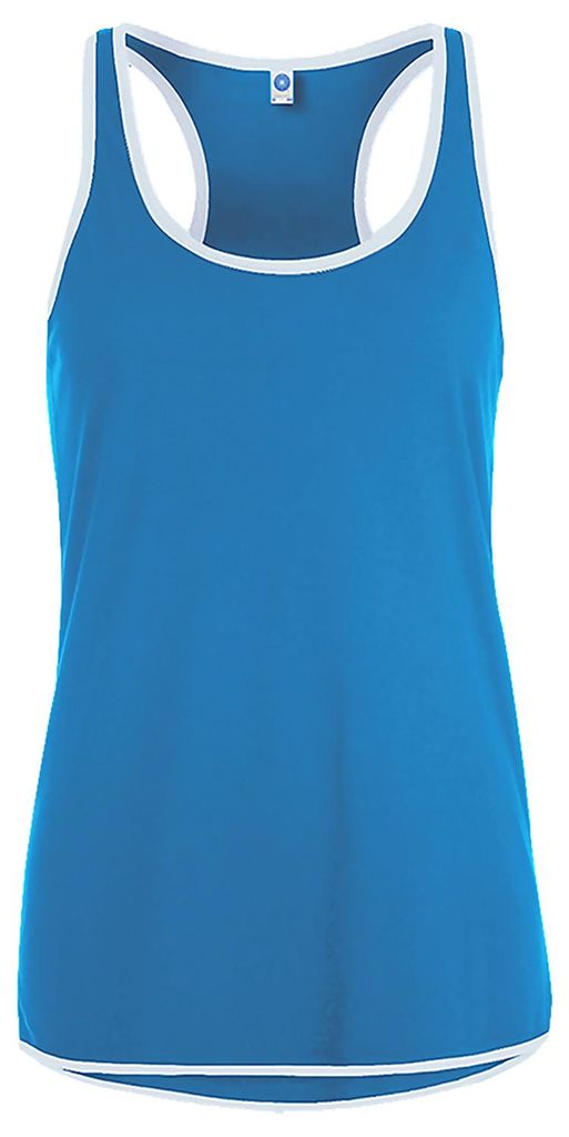 Starworld - Top für Damen, Sport LT5400 (XS) (Atollblau/Weiß)
