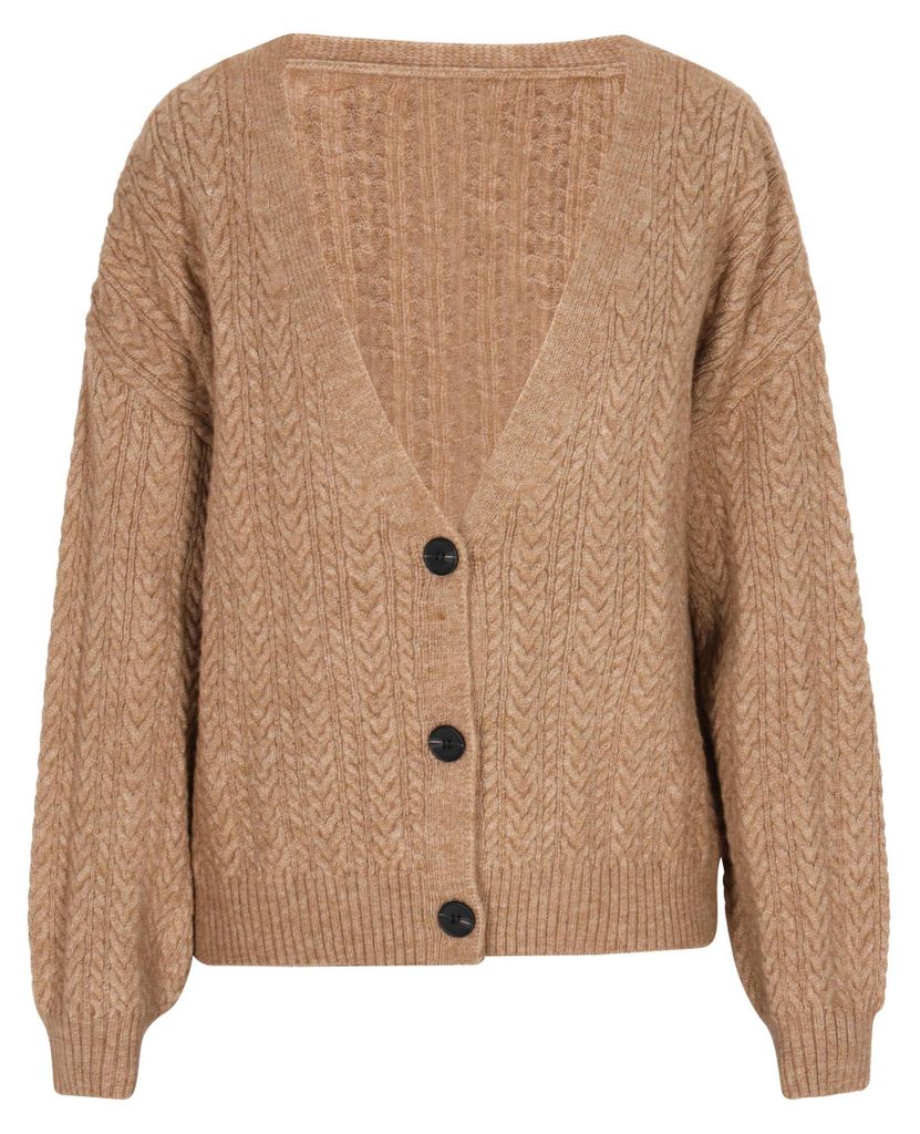 PATTEN Damen Cardigan - Beige, M/L