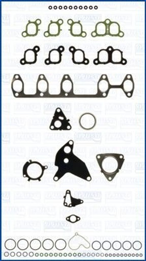 AJUSA 53025500 Zylinderkopf Dichtungssatz für VW Transporter V Bus (7HB, 7HJ, 7EB, 7EJ, 7EF, 7EG, 7HF, 7EC) Multivan V (7HM, 7HN, 7HF, 7EF, 7EM, 7EN)