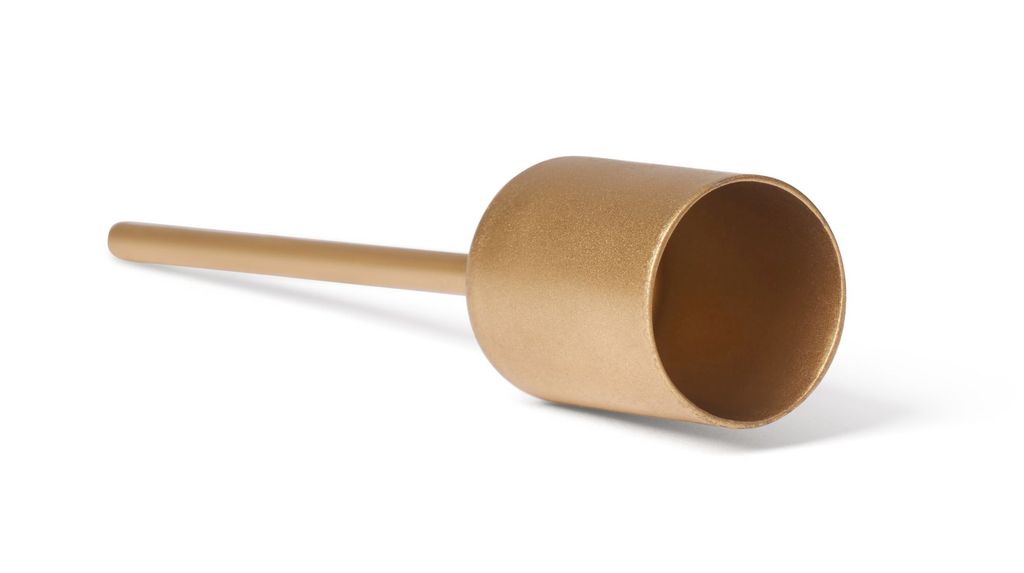 Novaliv 12x Stabkerzenhalter gold I Kerzenpick 10 x 2,5 cm Produktbild 3