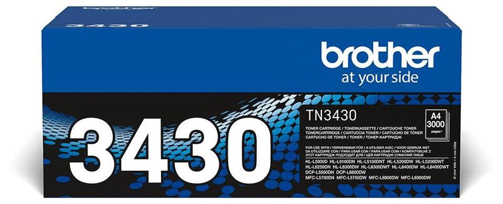 BROTHER Toner TN-3430 ( HL-L5xxx,HL-L6xxx, DCP/MFC-L5xxx, Image du produit 