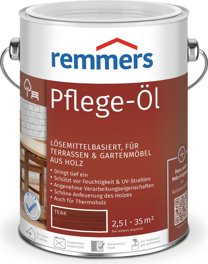 Remmers Teakový olej na údržbu 2,5 l Obrázok produktu 