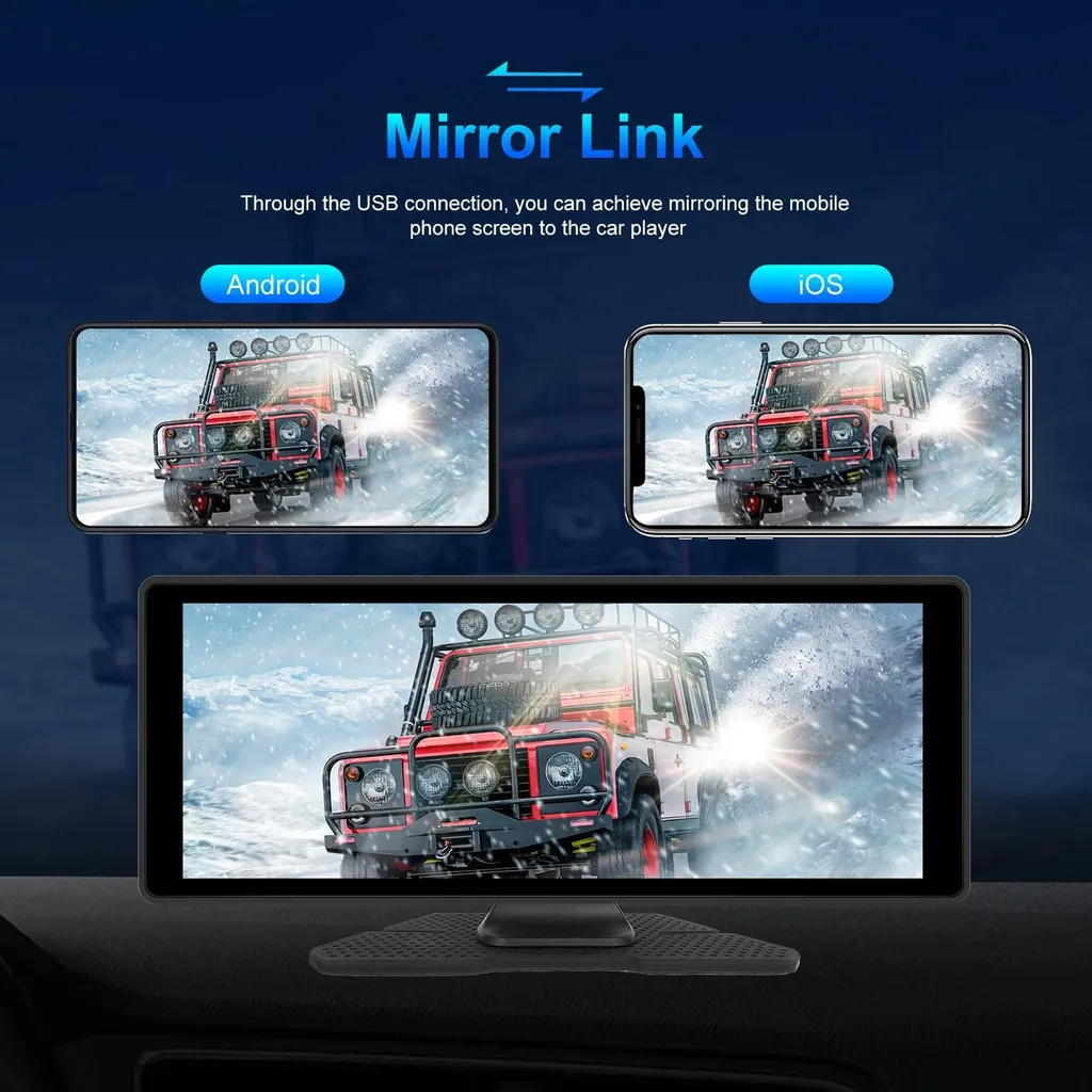 Autoradio Écran Tactile 1 DIN : Solution Multimédia Complète avec 64 Go - 3