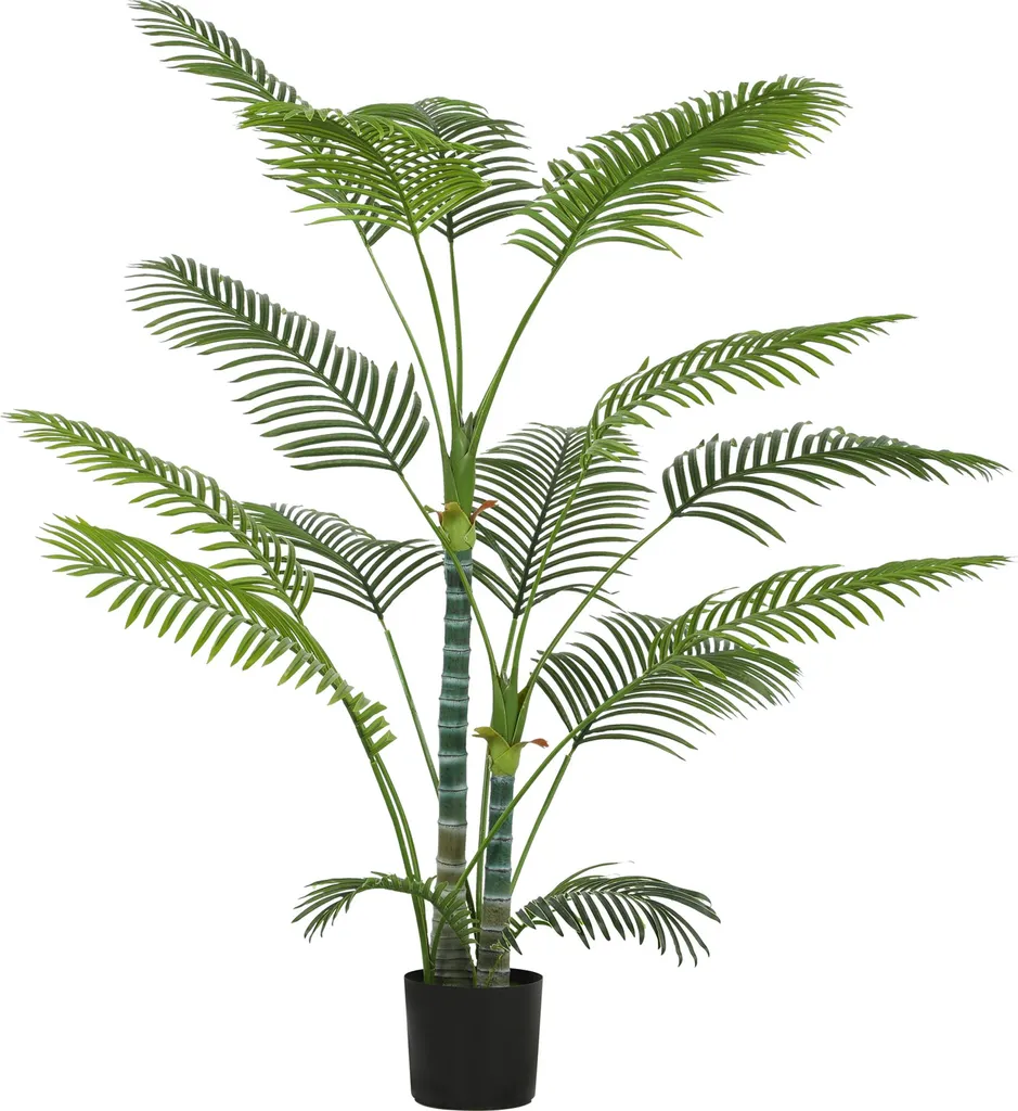 Plante artificielle palmier 175 cm extérieur pour terrasse et jardin