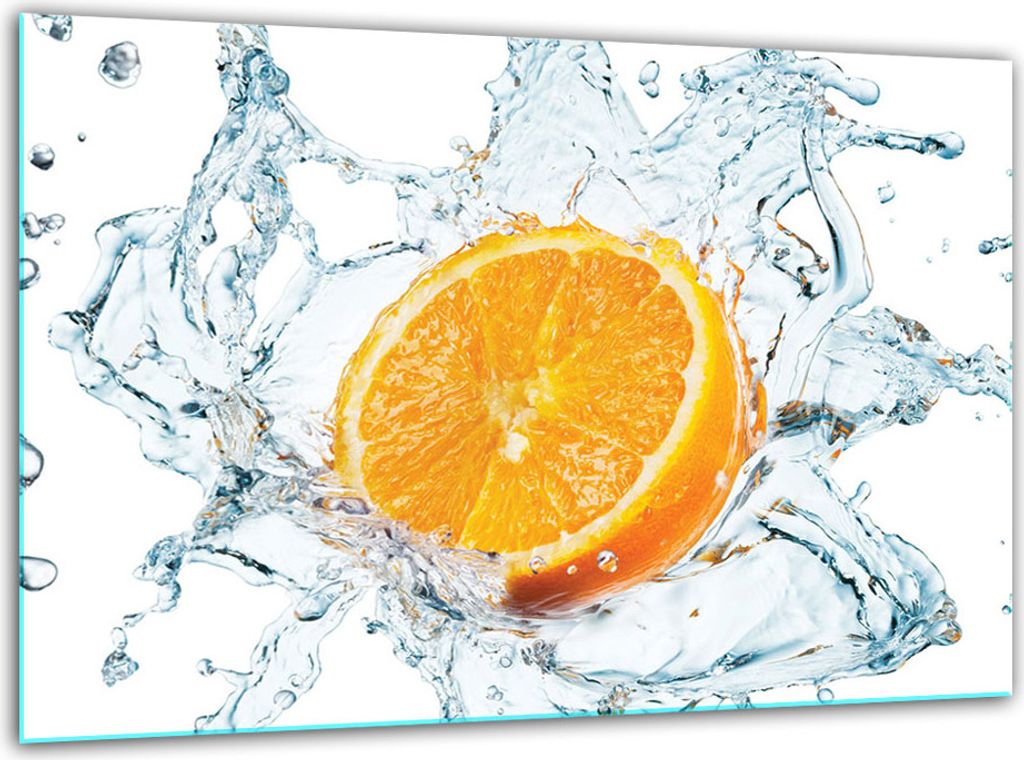 Glas Herdabdeckplatten Schneidebrett Universal 30x22cm Obst