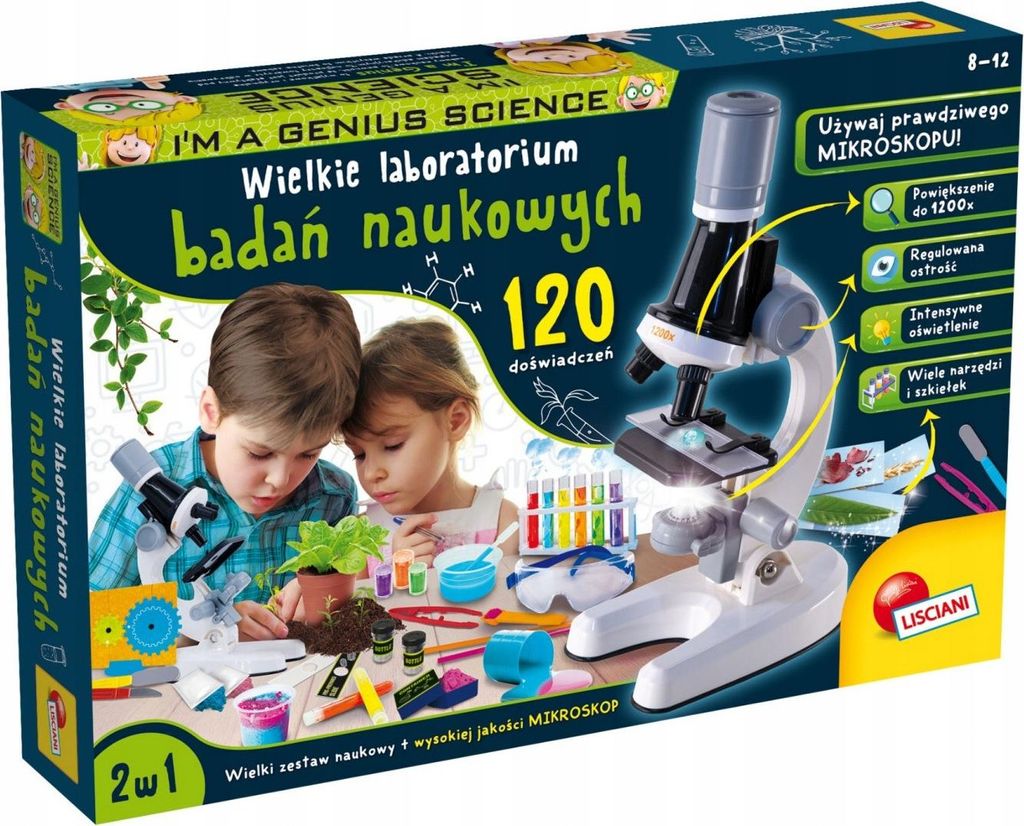 Som Génius Veda Veľká Veda Výskumné Laboratórium 120 Obrázok produktu 