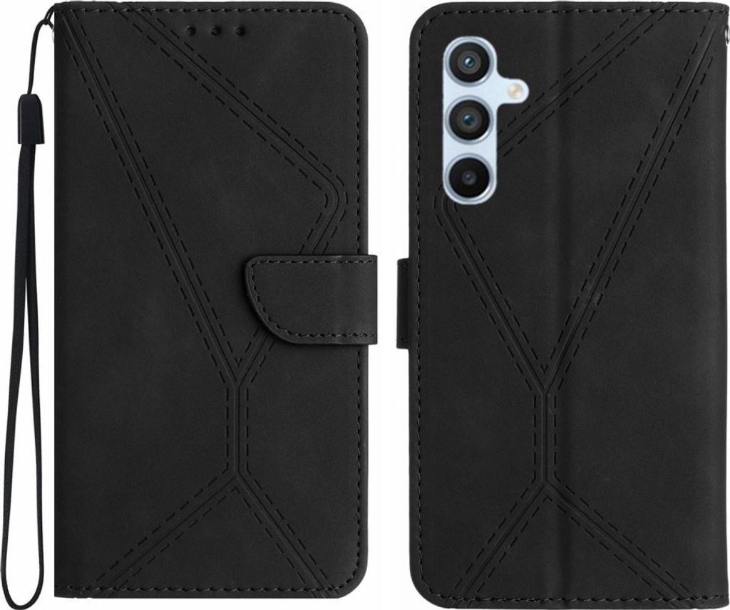 Samsung Galaxy A16 Hülle - Coverup Klapphülle - Schwarz