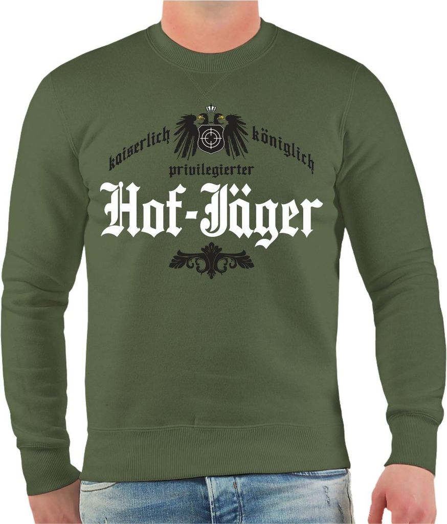 Herren Sweatshirt Jäger kaiserlich privilegierter HOF – JÄGER