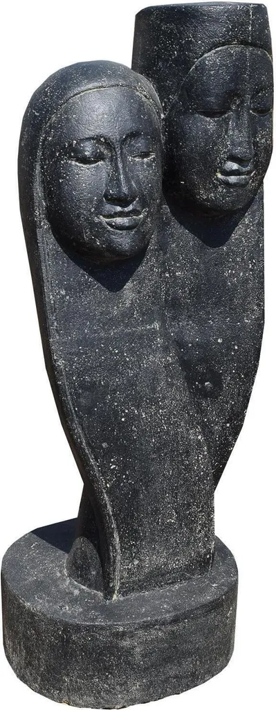 Statues de jardin modernes Stonox Guntux en pierre résistante au gel
