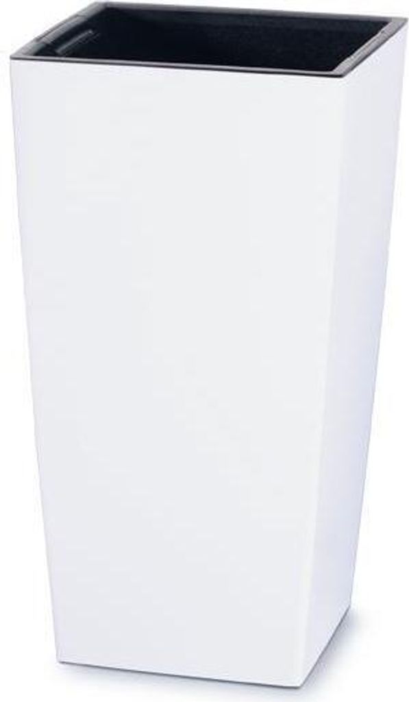 49 L Blumentopf viereckig Urbi mit Einsatz 32,5cm Weiß Matt Produktbild 8