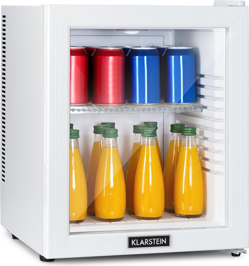 Klarstein Brooklyn 32, mini lednice, , skleněné dveře, LED, Obrázek produktu 