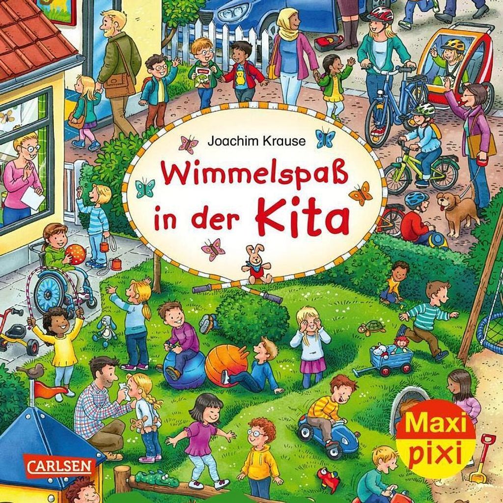 Maxi Pixi 391: Wimmelspaß in der Kita Produktbild 