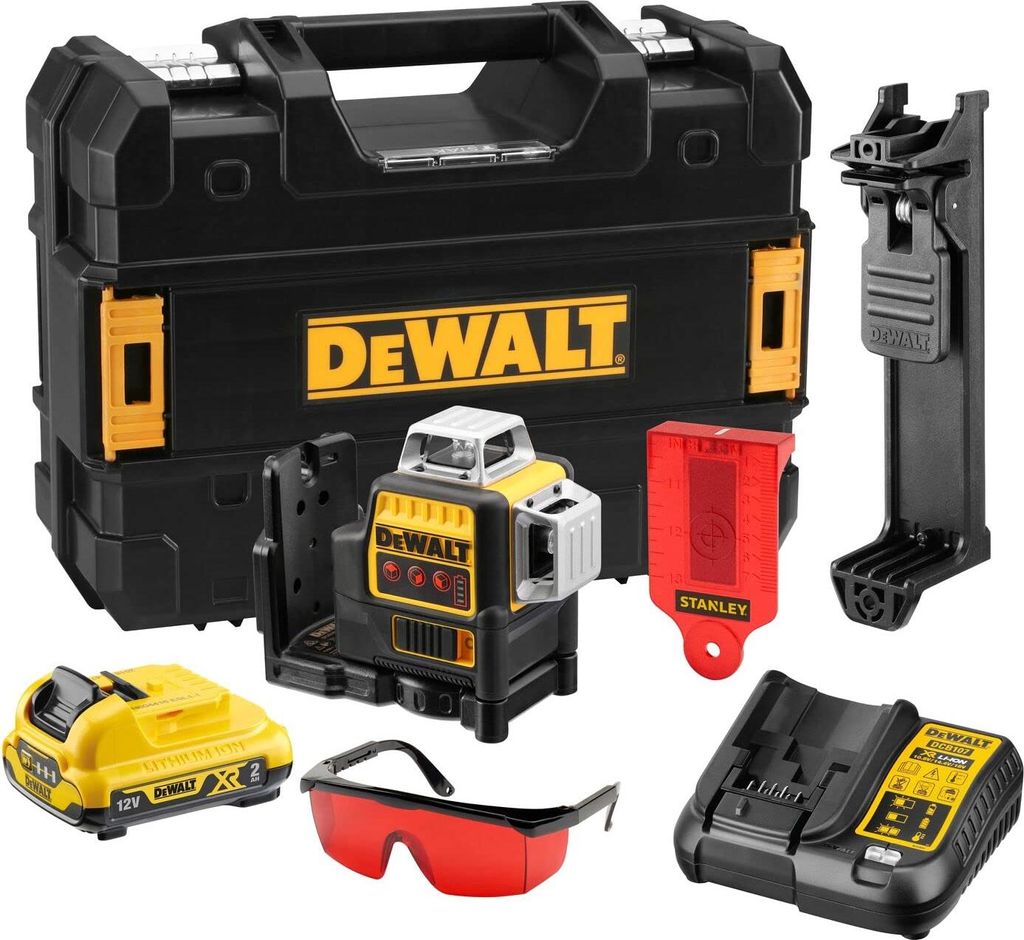 DeWalt DCE 089 D1R laser multilignes sans fil 12 V 3x 360° Image du produit 