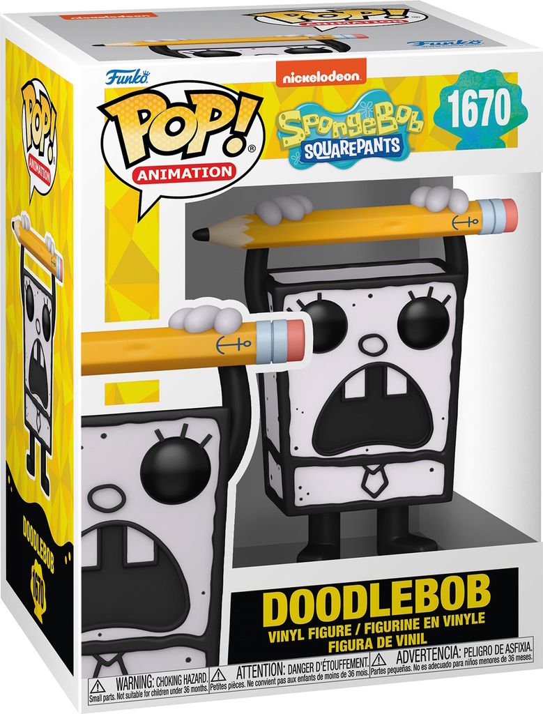 Spongebob Squarepants - Doodlebob 1670 - Funko Pop! Vinyl Produktbild 