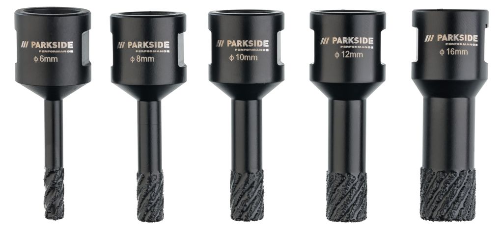 PARKSIDE PERFORMANCE® Diamant-Bohrkronen (Bohrkronen ø Produktbild 