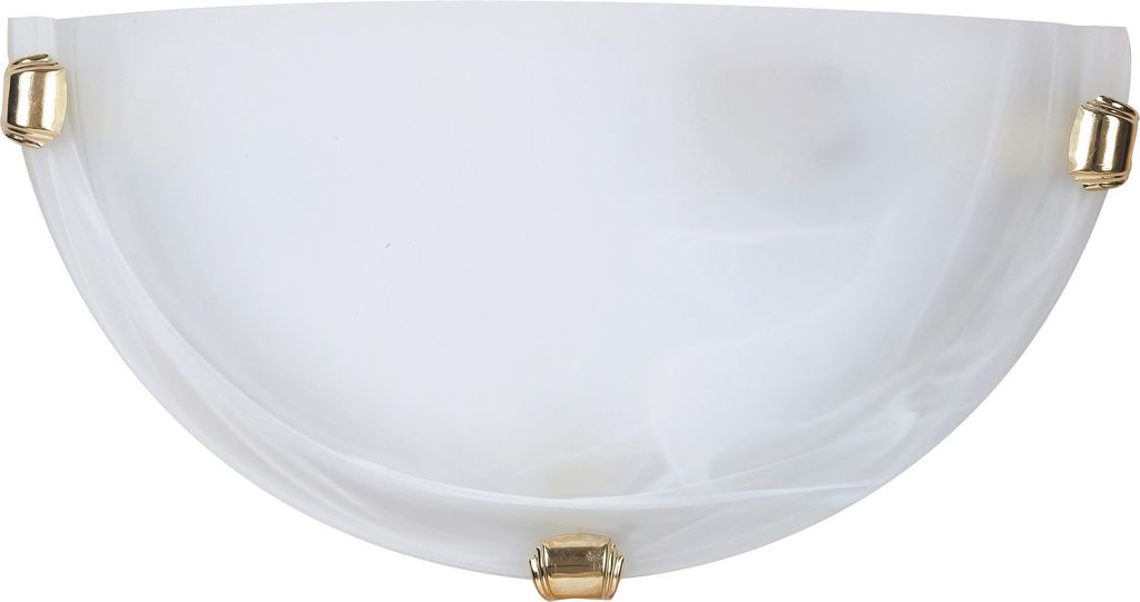 Applique de salle de bain semi plafond E27 verre blanc Image du produit 