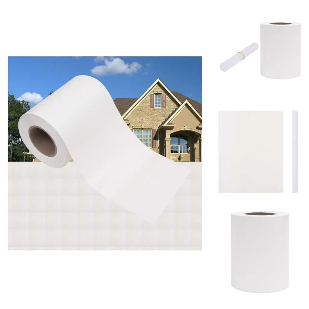 Schermo Frangivento PVC Bianco 35x0,19m vidaXL: Montaggio Rapido Fai-da-Te