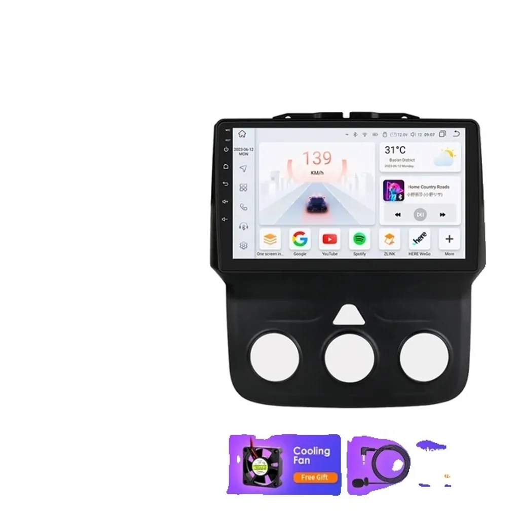 Autoradio Android Écran Tactile 9 Pouces Carplay S1-3G 32G 8-Cœurs