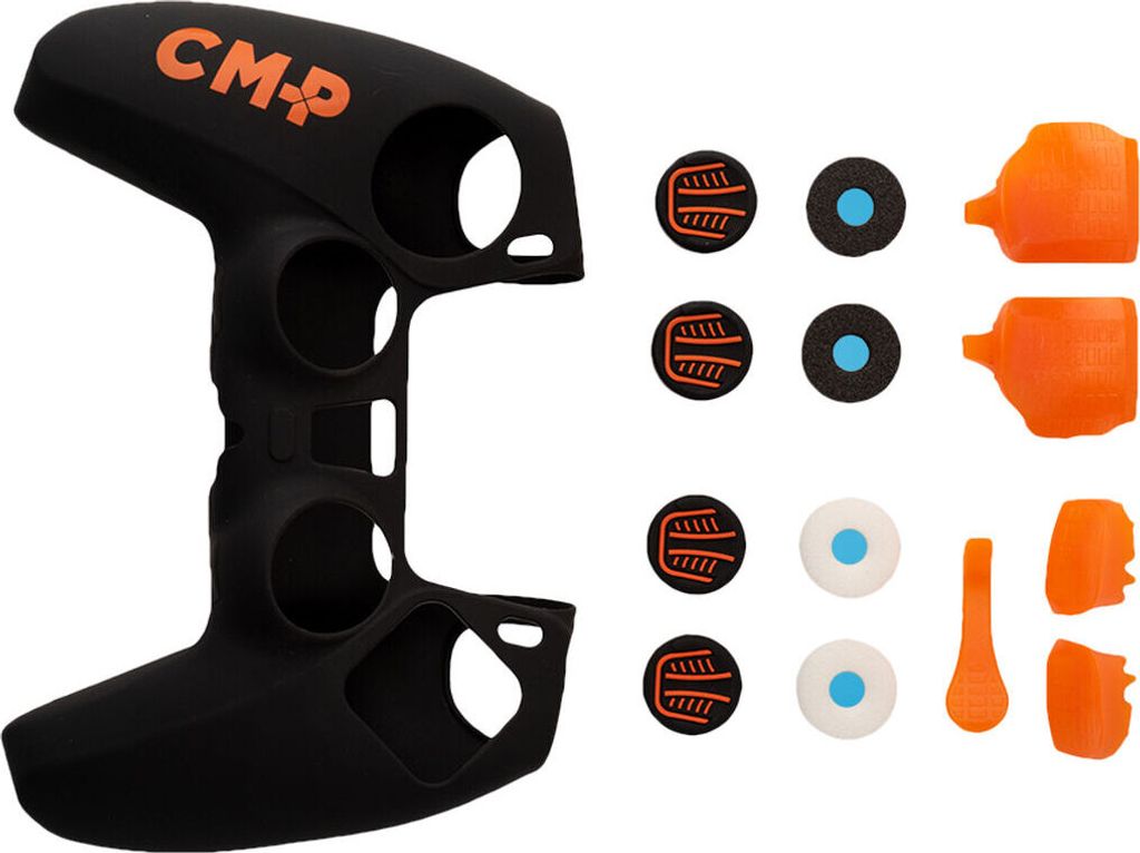 Blade Gaming Control mod pro, Set, PlayStation 5, Schwarz, Orange, Silikon, Sony, PS5