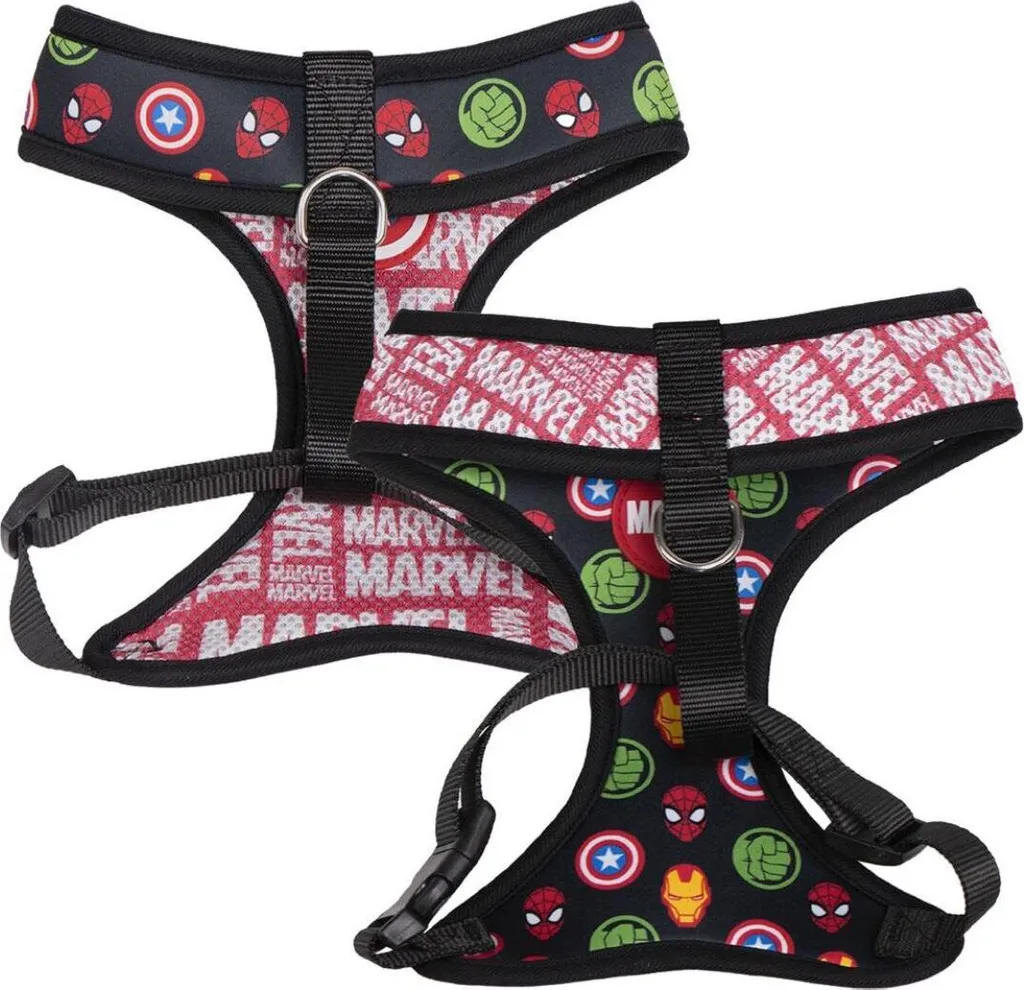 Pettorina per Cani Marvel Cerda XS-S: Sicura, Morbida e Confortevole