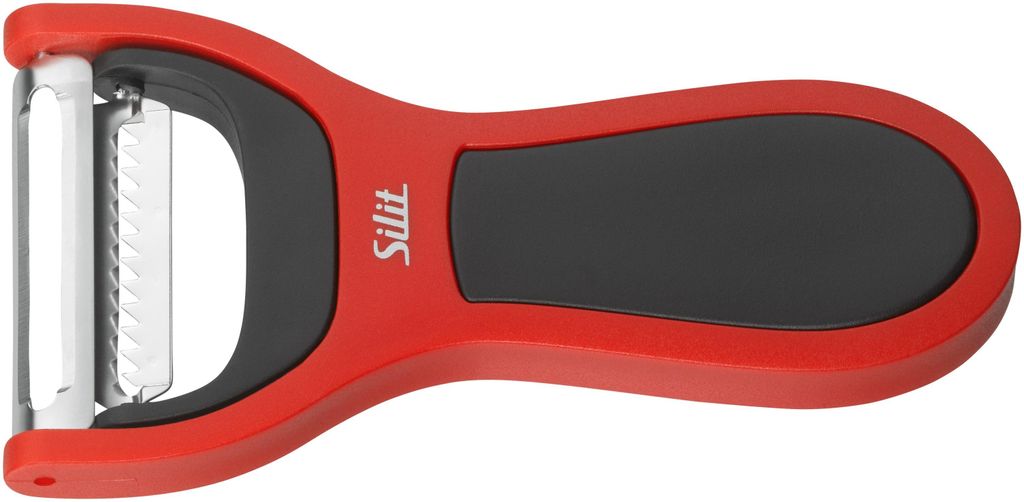 SILIT - Utensilios de cocina 2 en 1, pelador, color Imagen del producto 