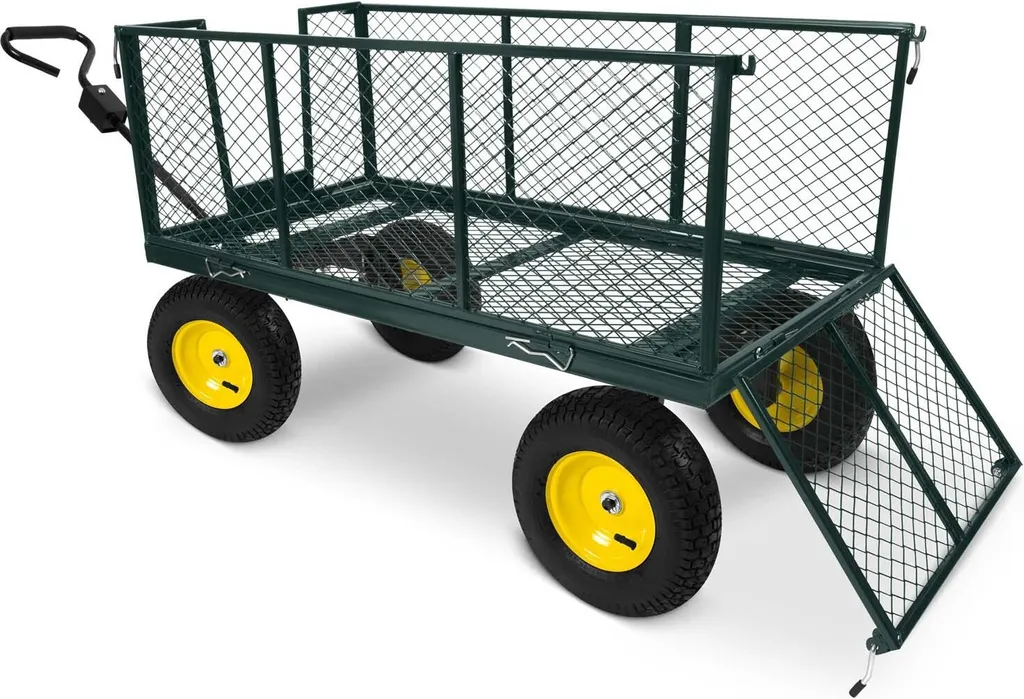 Charette de jardin Humberg HM-510 remorque basculante 280L