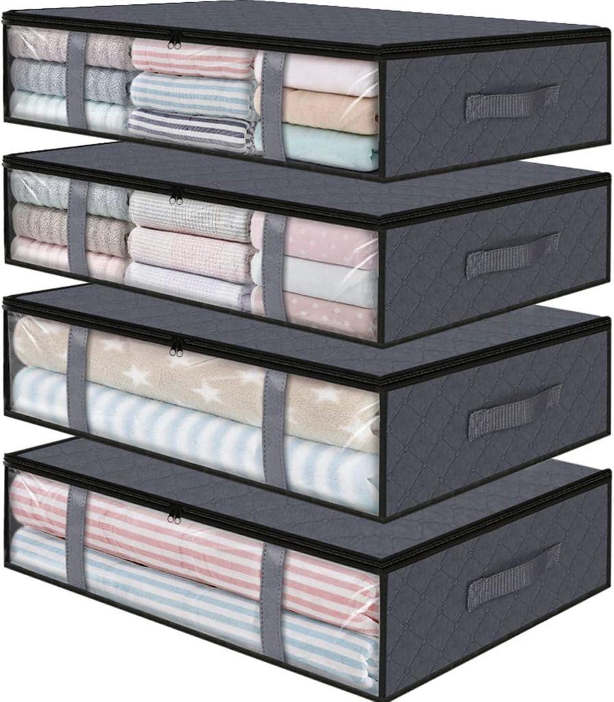 Opbergzakken - Set van 4 - 40 liter - 60 x 45 x 15 cm - Productafbeelding 
