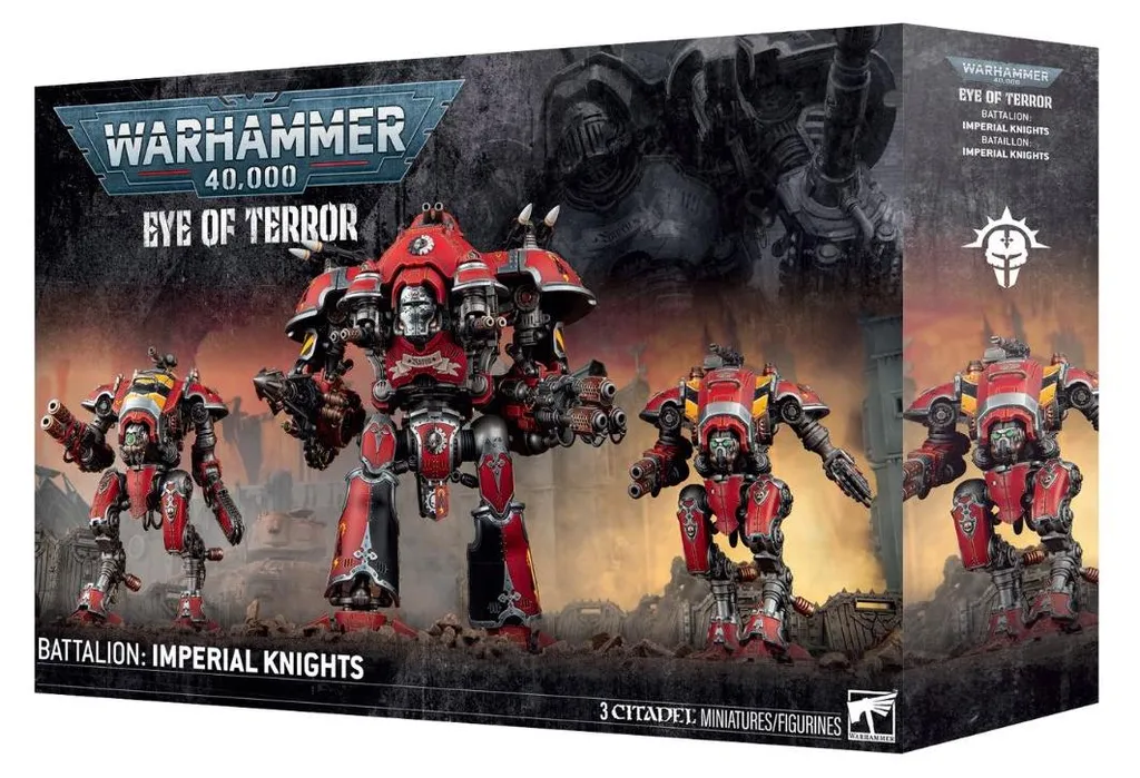 Chevaliers Impériaux Œil de Terra : Figurines Warhammer 40,000 Détail