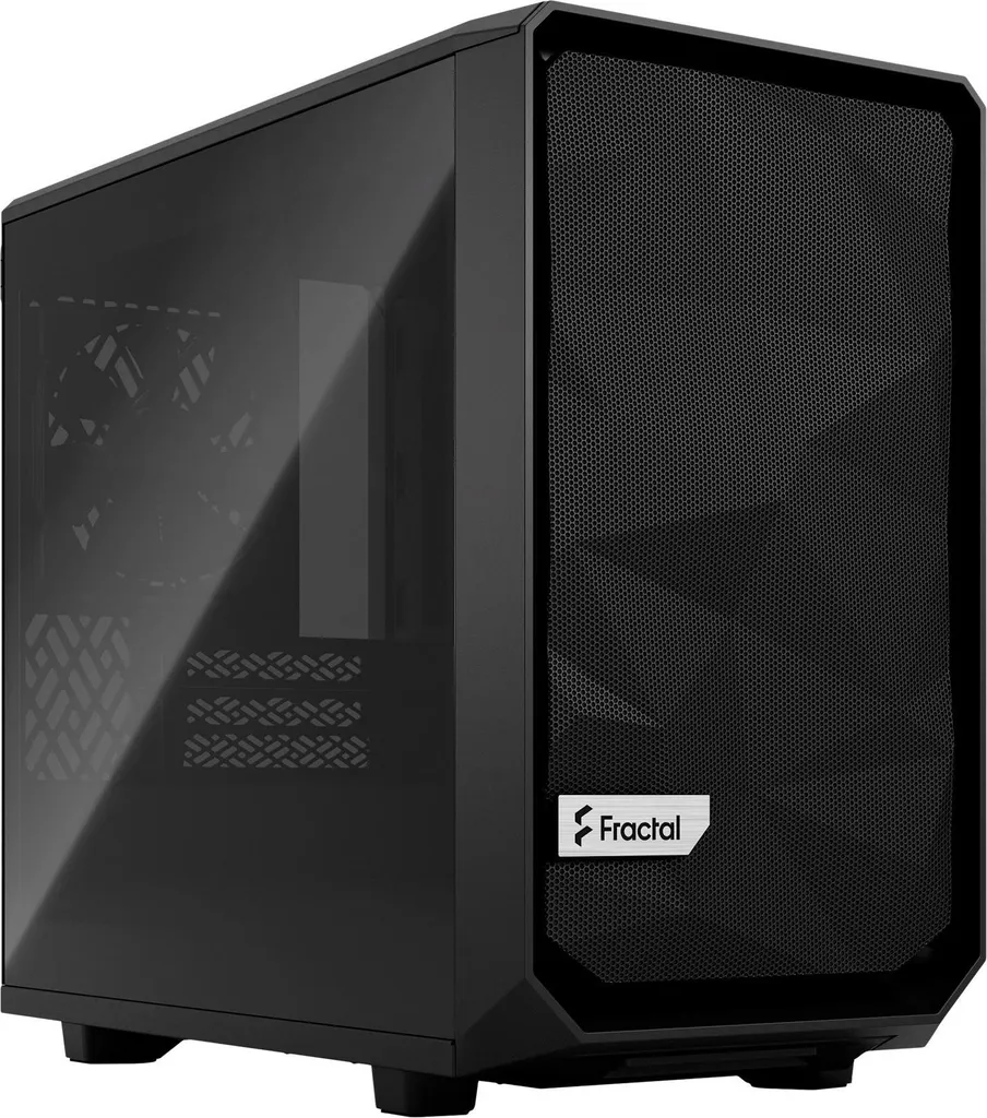 Case PC Mini ITX Fractal Design Meshify 2 Nano | Black TG Dark Tint