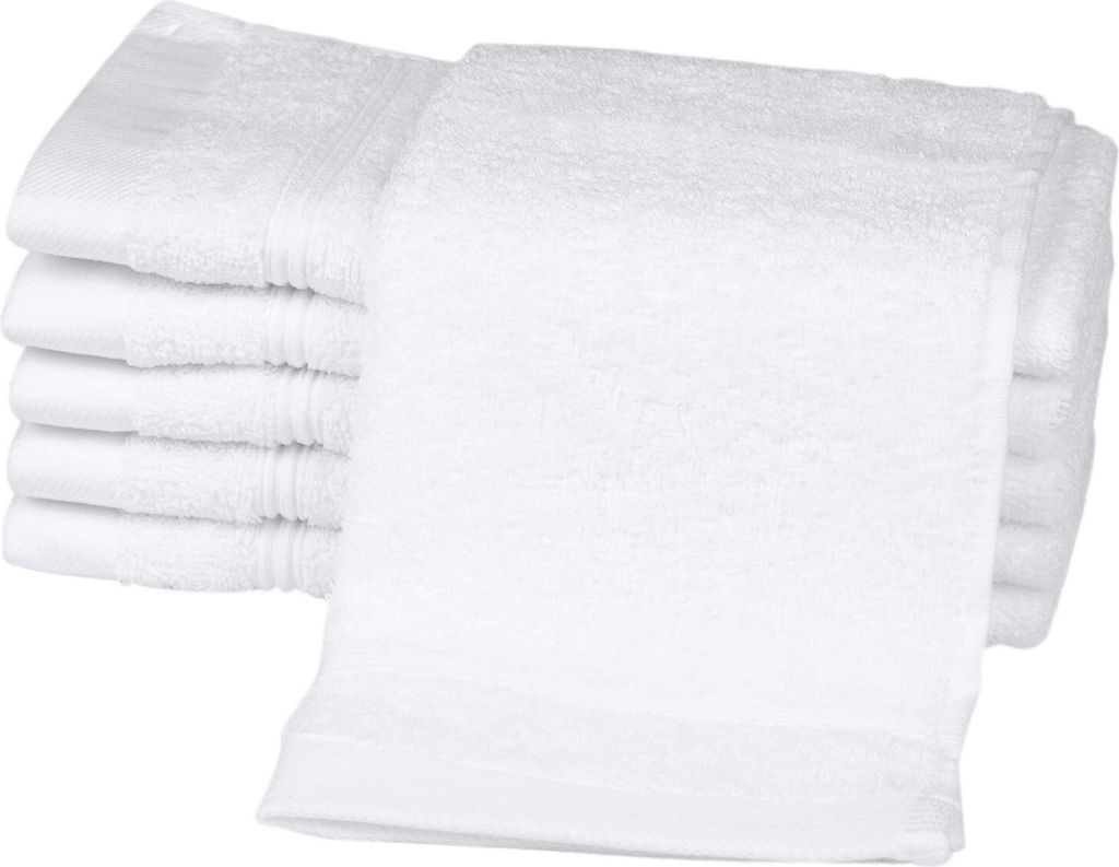 Ross Uni-Walk Handtücher Rubin Gästetuch 30x50 cm weiss