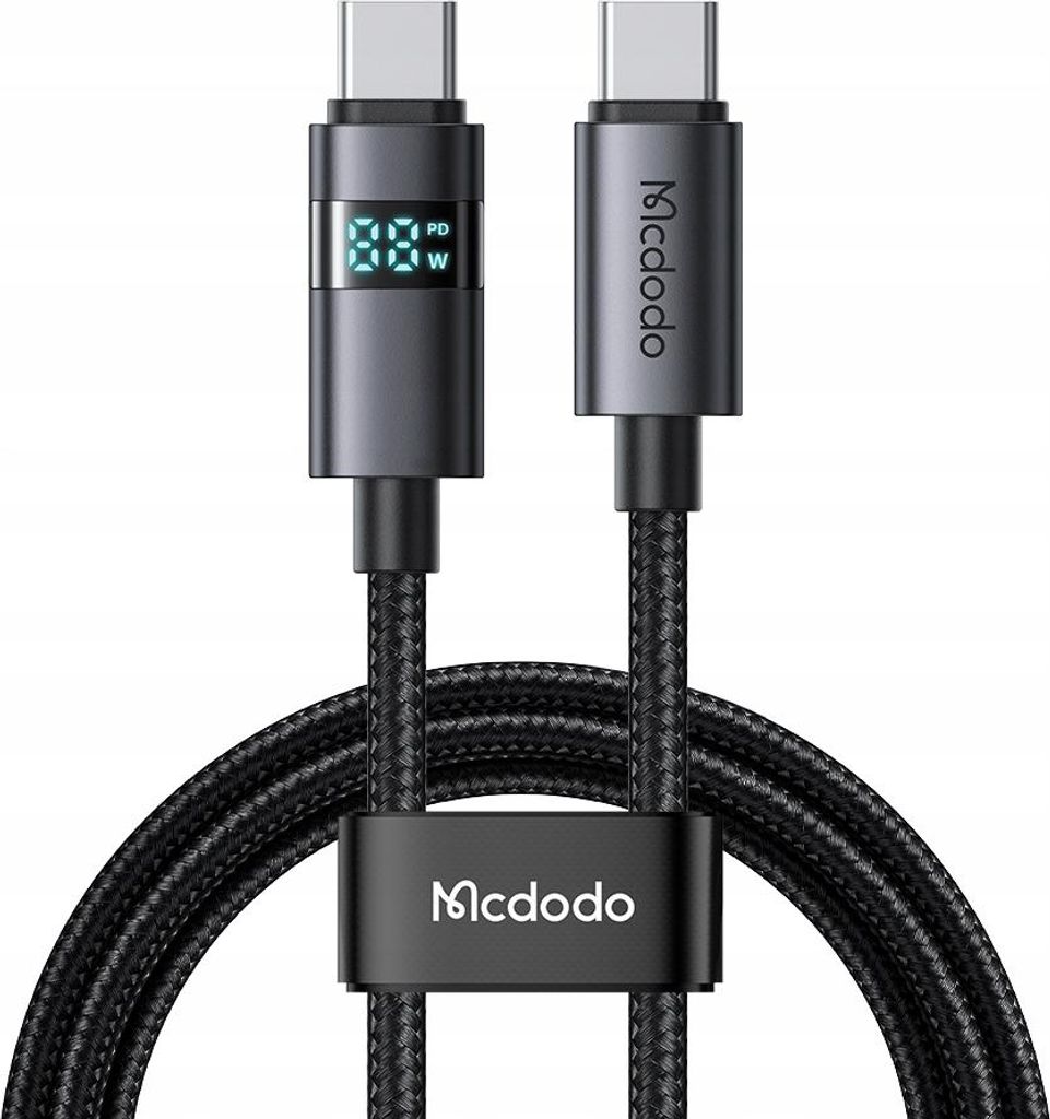 Mcdodo CA-5610 USB-C auf USB-C Kabel, 100W, LED-Anzeige, 1,2m