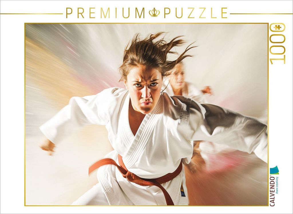 CALVENDO Puzzle Ein Motiv aus dem Kalender Judo und Motivation | 1000 Teile Lege-Größe 64x48cm Foto-Puzzle für glückliche Stunden
