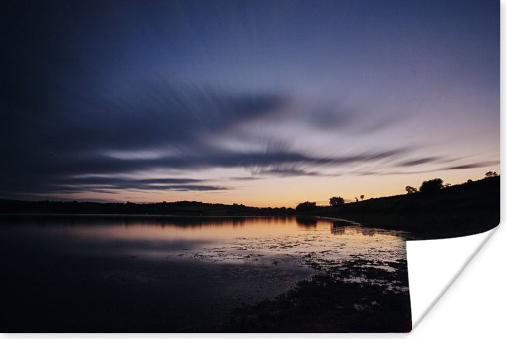 MuchoWow Poster Sonnenuntergang im Exmoor National Park England 90x60 cm - Schlafzimmer