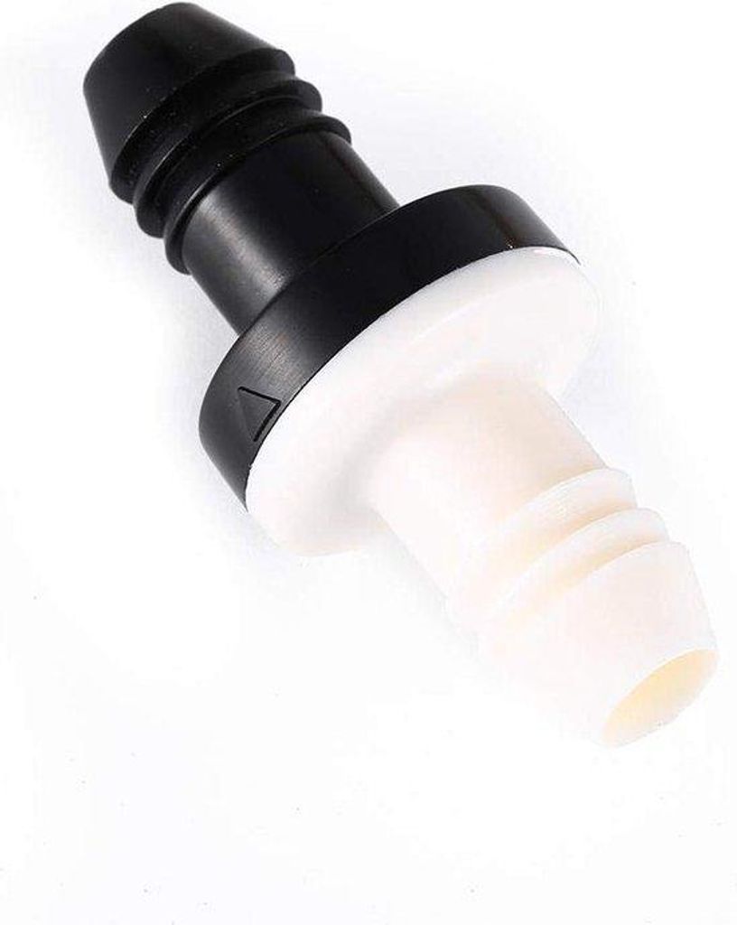 10 mm Silikon-Kautschuk Einweg-Überdruckventil - Einweg-Non-Return- Ventil für Wasser Kraftstoff Gas - Aquarium Rohrleitung.