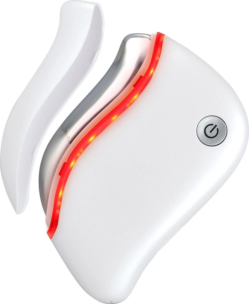 Gesichtsmassager, Elektrische Vibrationen, Verjüngendes Rotes Licht LED, A